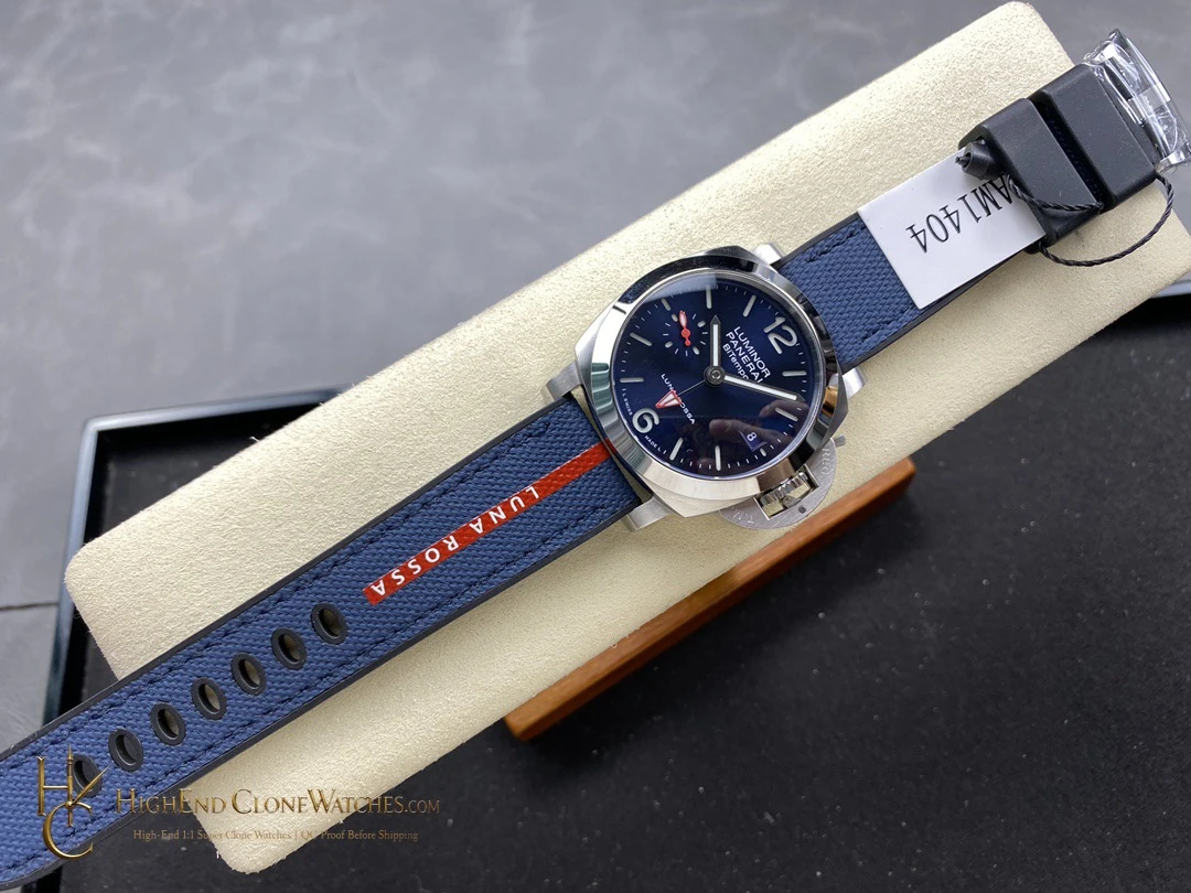 Panerai Luminor Quaranta BiTempo Luna Rossa PAM01404 product view super clone watch - product view 4