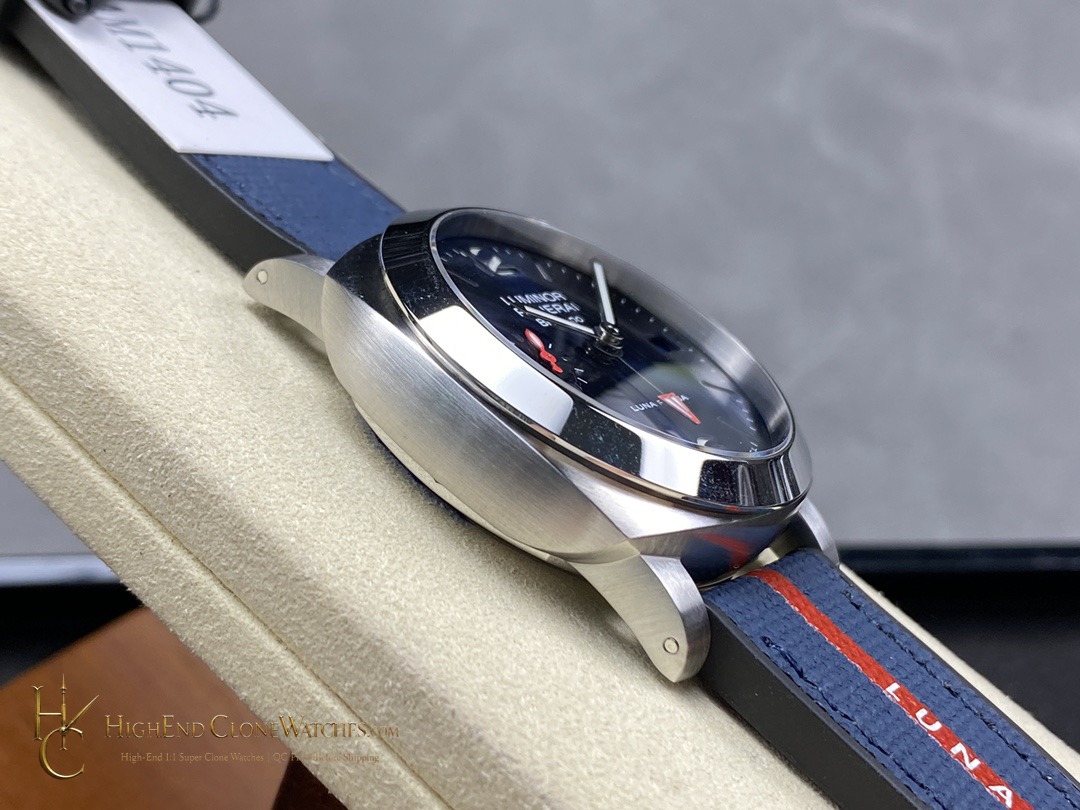 Panerai Luminor Quaranta BiTempo Luna Rossa PAM01404 product view super clone watch