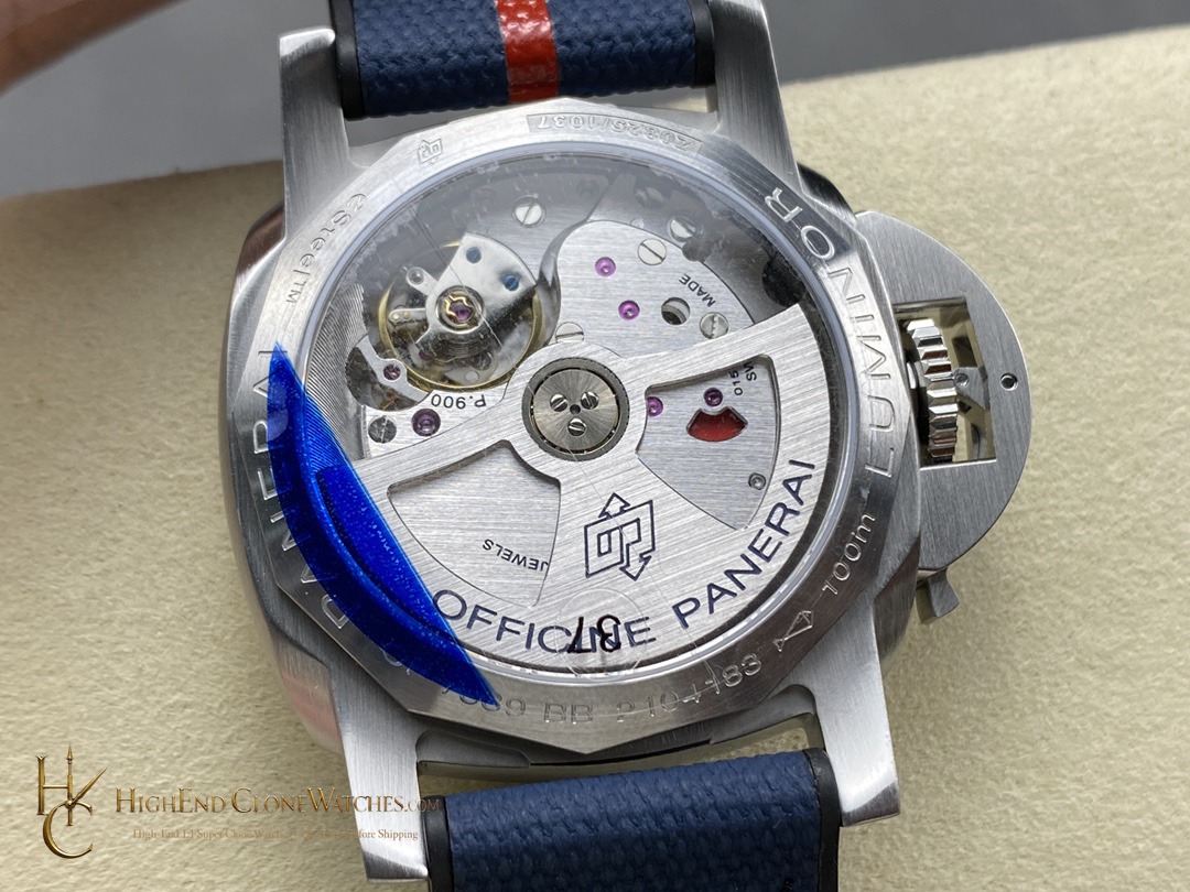 Panerai Luminor Quaranta BiTempo Luna Rossa PAM01404 product view super clone watch