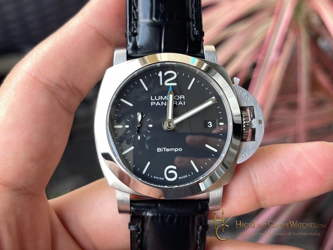 Panerai Luminor Quaranta BiTempo PAM01365 product view super clone watch