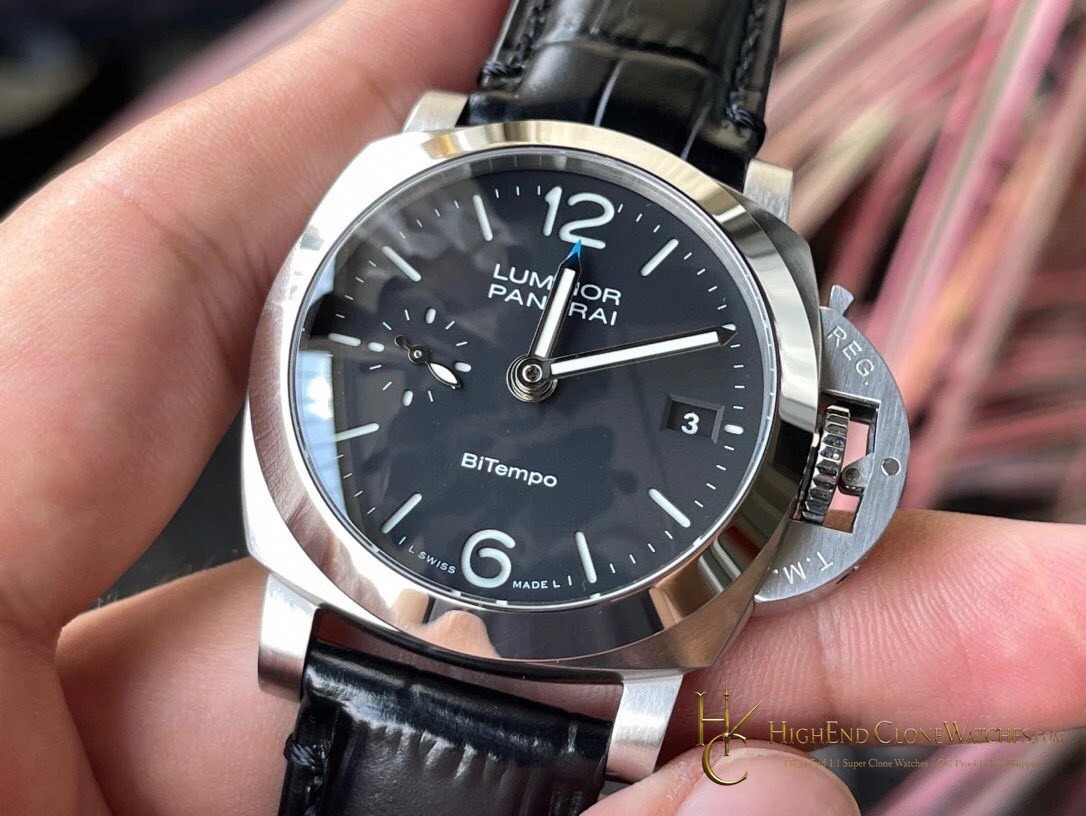 Panerai Luminor Quaranta BiTempo PAM01365 product view super clone watch
