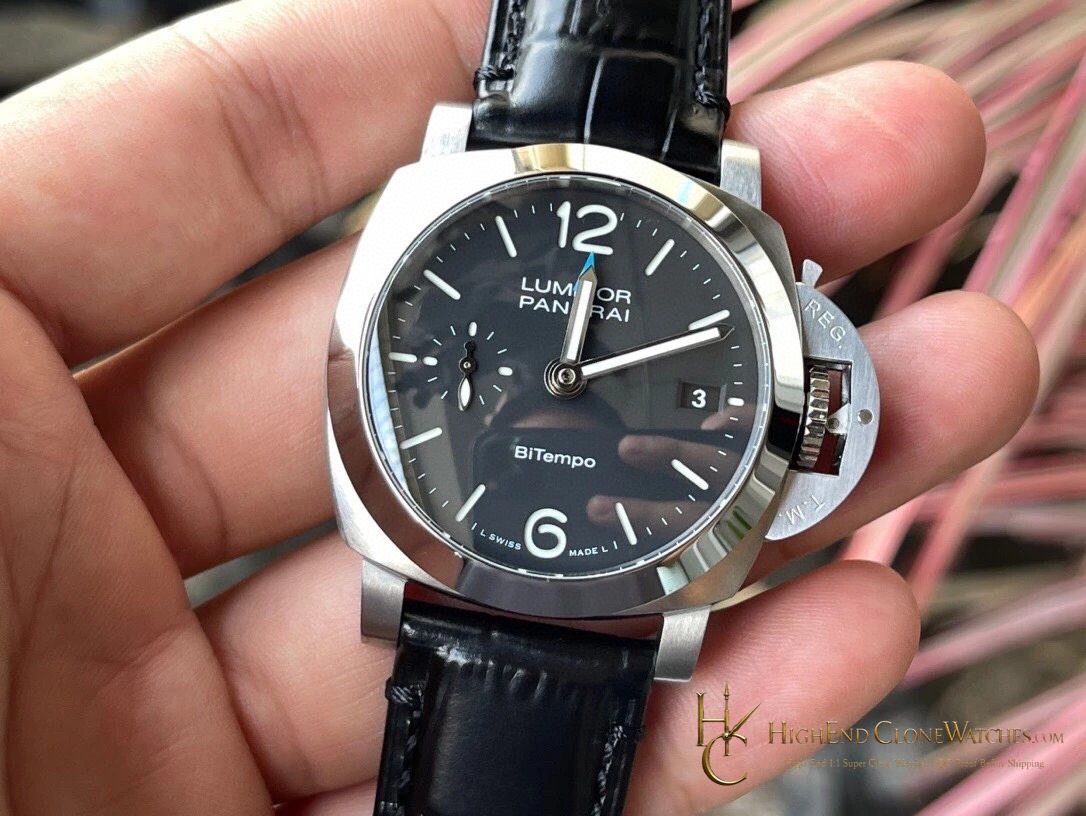 Panerai Luminor Quaranta BiTempo PAM01365 product view super clone watch