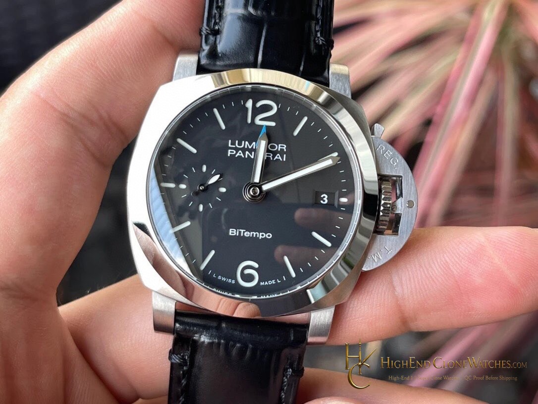 Panerai Luminor Quaranta BiTempo PAM01365 product view super clone watch