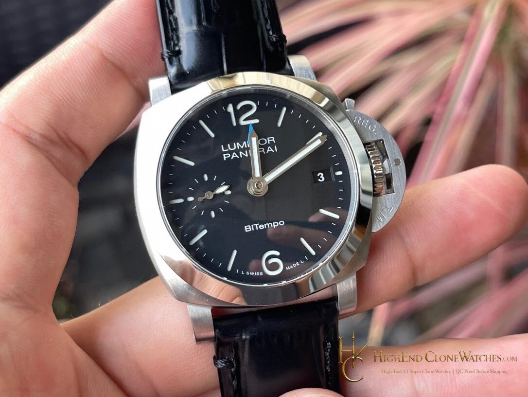 Panerai Luminor Quaranta BiTempo PAM01365 product view super clone watch