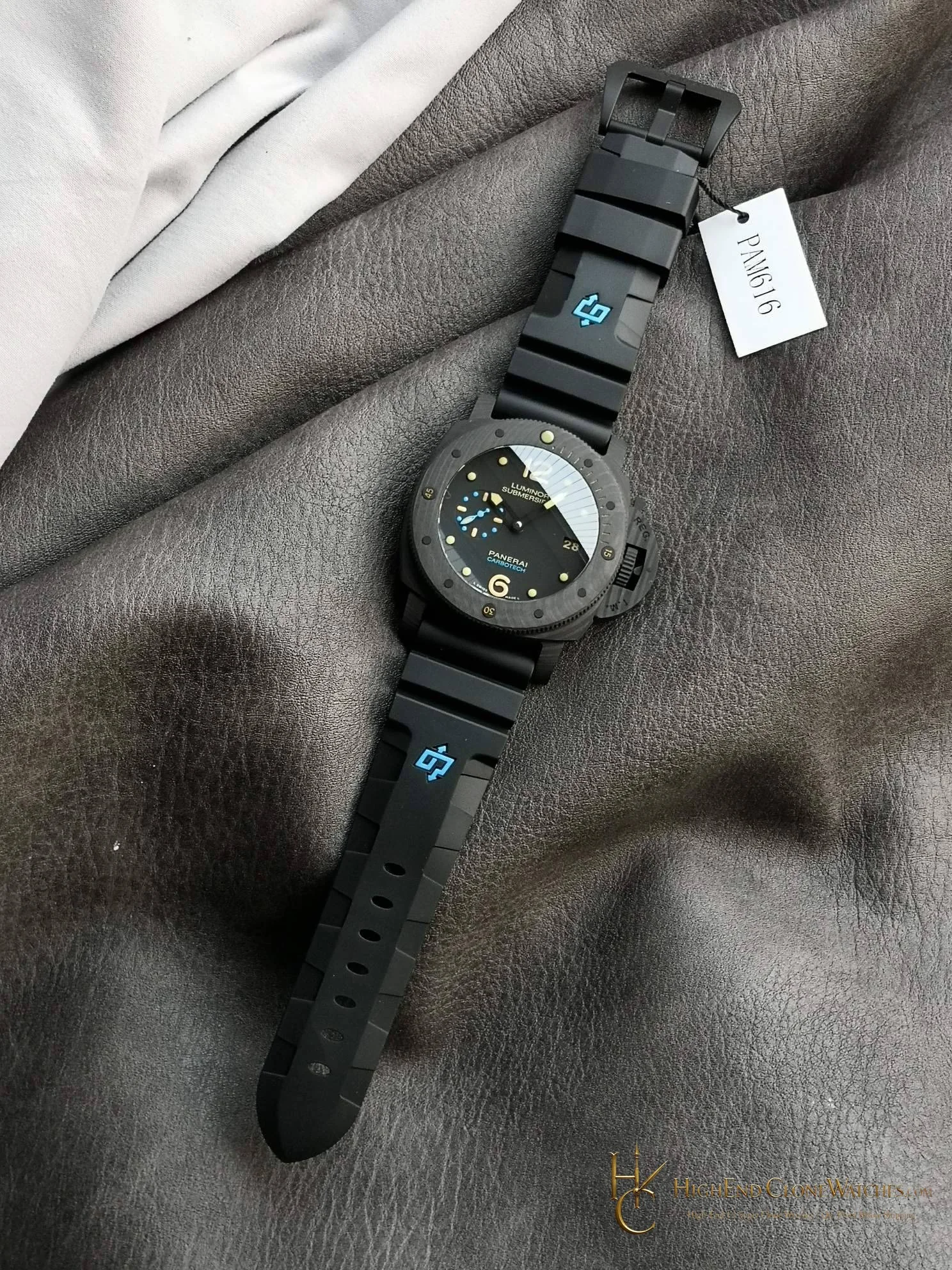 Panerai Luminor Submersible 1950 PAM00616 47mm product view super clone watch - product view 5