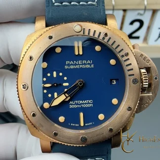 Panerai Submersible Bronzo PAM01074 Blue Dial product view super clone watch
