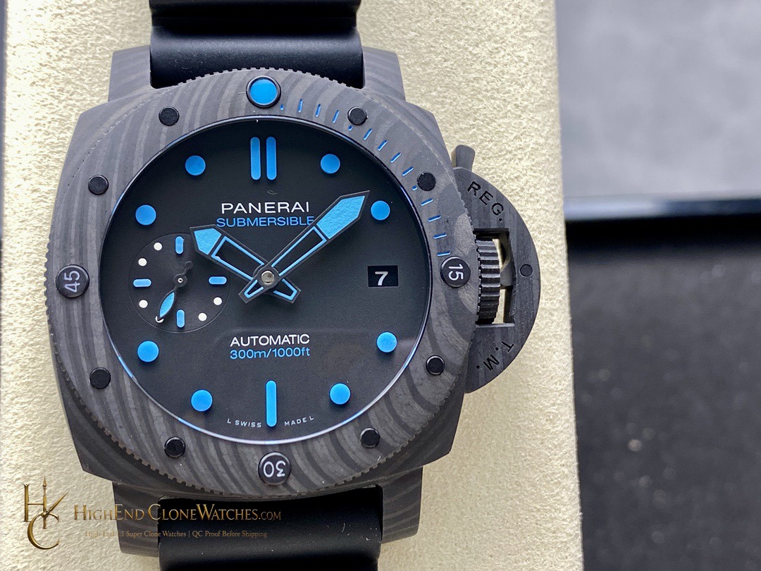 Panerai Submersible Carbontech PAM00960 product view super clone watch