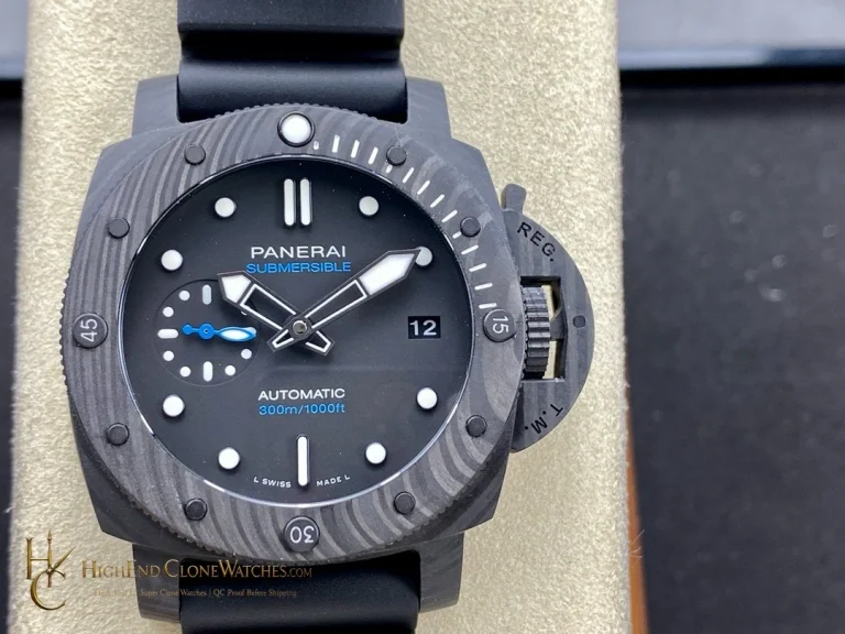 Panerai Submersible Carbotech PAM02231 Black Dial product view super clone watch