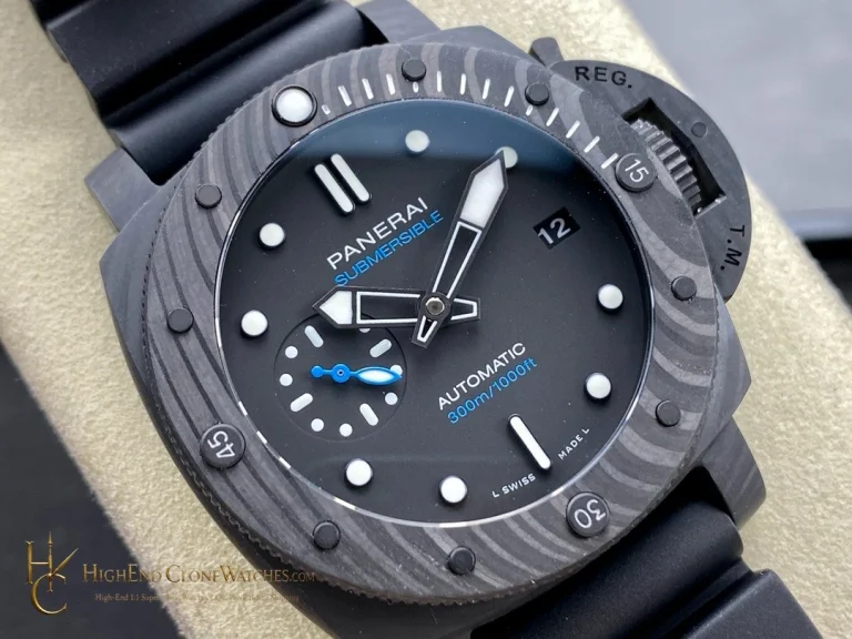 Panerai Submersible Carbotech PAM02231 Black Dial product view super clone watch