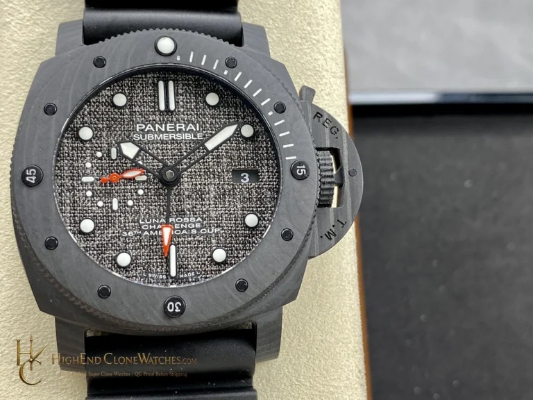 Panerai Submersible Luna Rossa Carbotech GMT America's Cup PAM01039 product view super clone watch