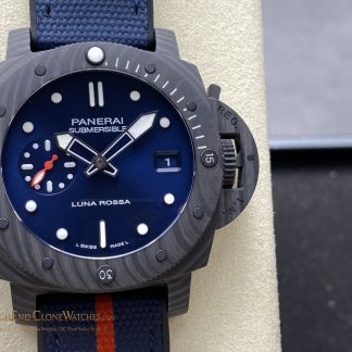 Panerai Submersible Luna Rossa Carbotech PAM01563 Blue Dial product view super clone watch