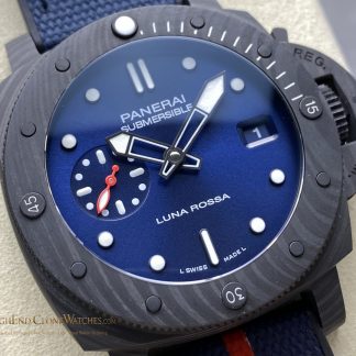 Panerai Submersible Luna Rossa Carbotech PAM01563 Blue Dial product view super clone watch