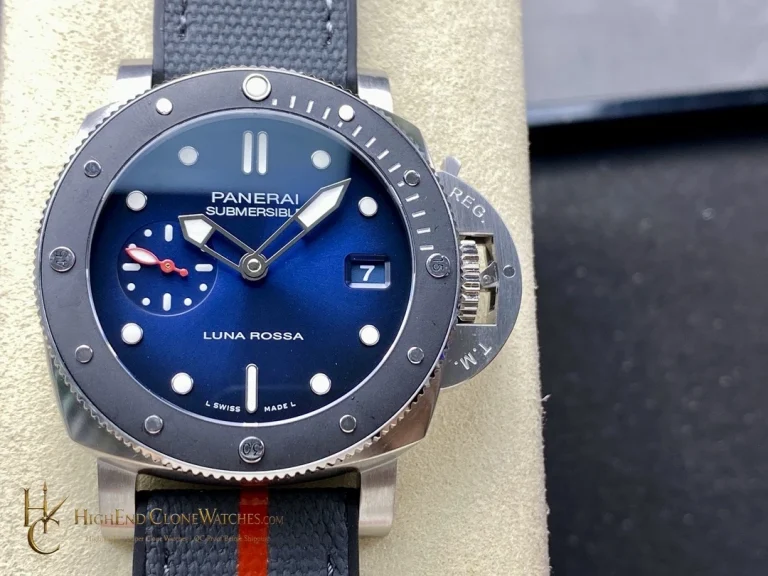 Panerai Submersible Luna Rossa PAM01565 Blue Dial 42mm product view super clone watch