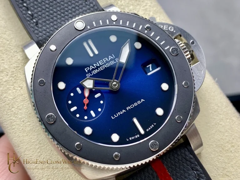 Panerai Submersible Luna Rossa PAM01565 Blue Dial 42mm product view super clone watch