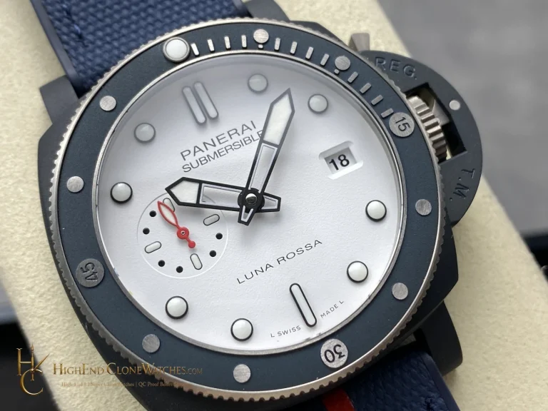 Panerai Submersible Luna Rossa Ti-Ceramitech PAM01543 White Dial product view super clone watch