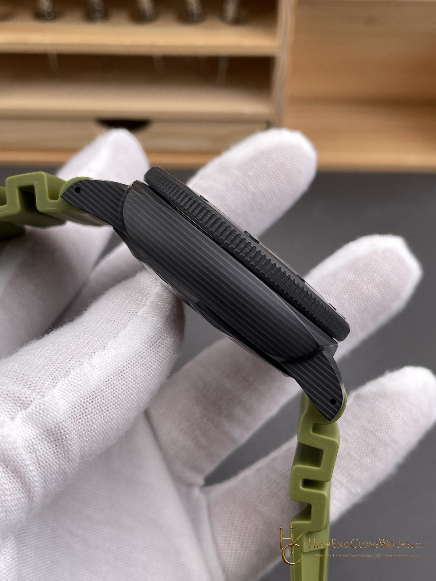 Panerai Submersible Marina Militare Carbotech PAM00961 product view super clone watch
