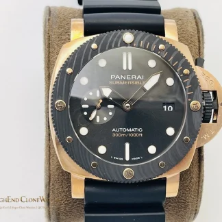 Panerai Submersible QuarantaQuattro Goldtech OroCarbo PAM1070 product view super clone watch