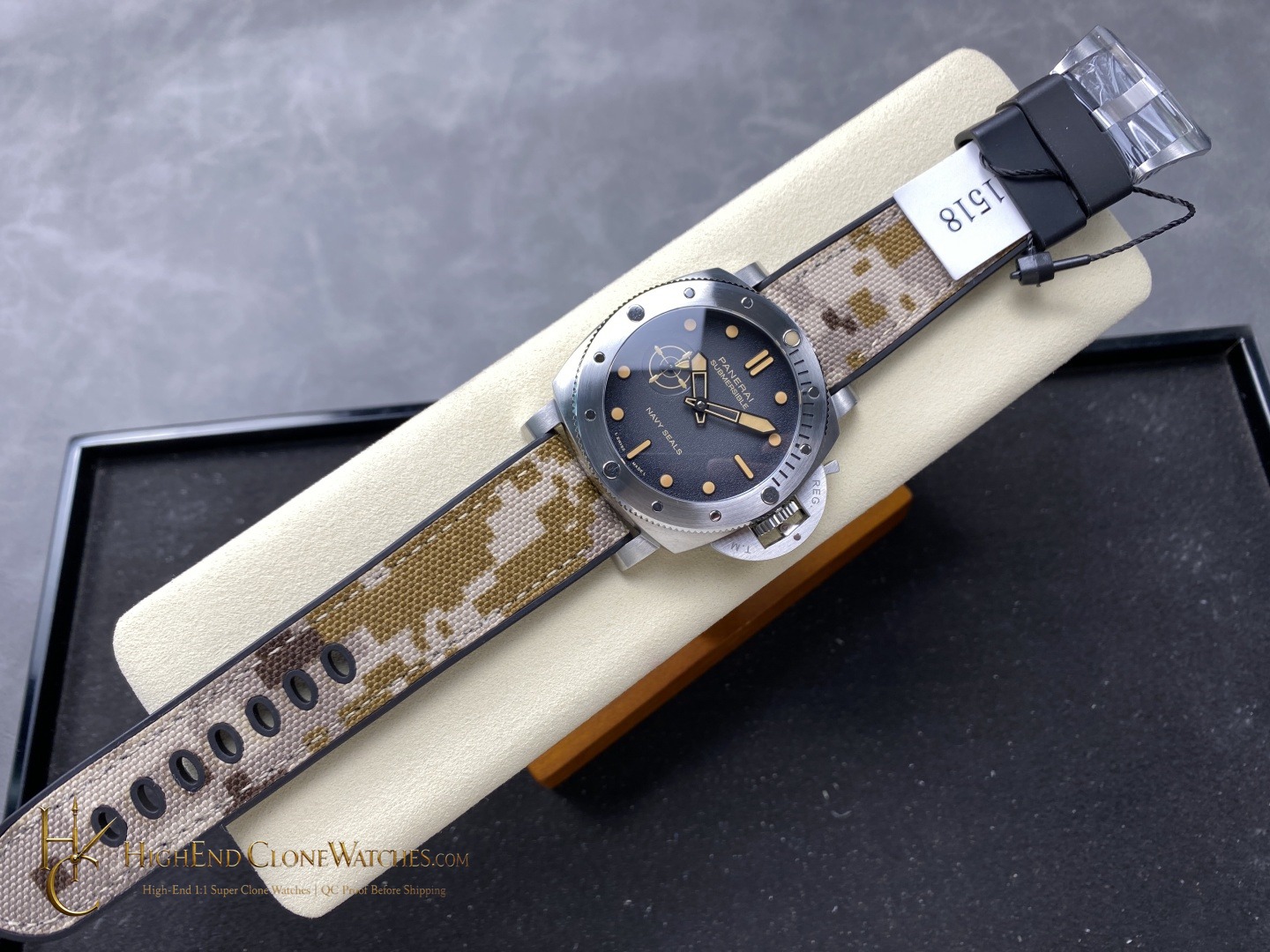 Panerai Submersible QuarantaQuattro Navy SEALs 44mm PAM01518 product view super clone watch