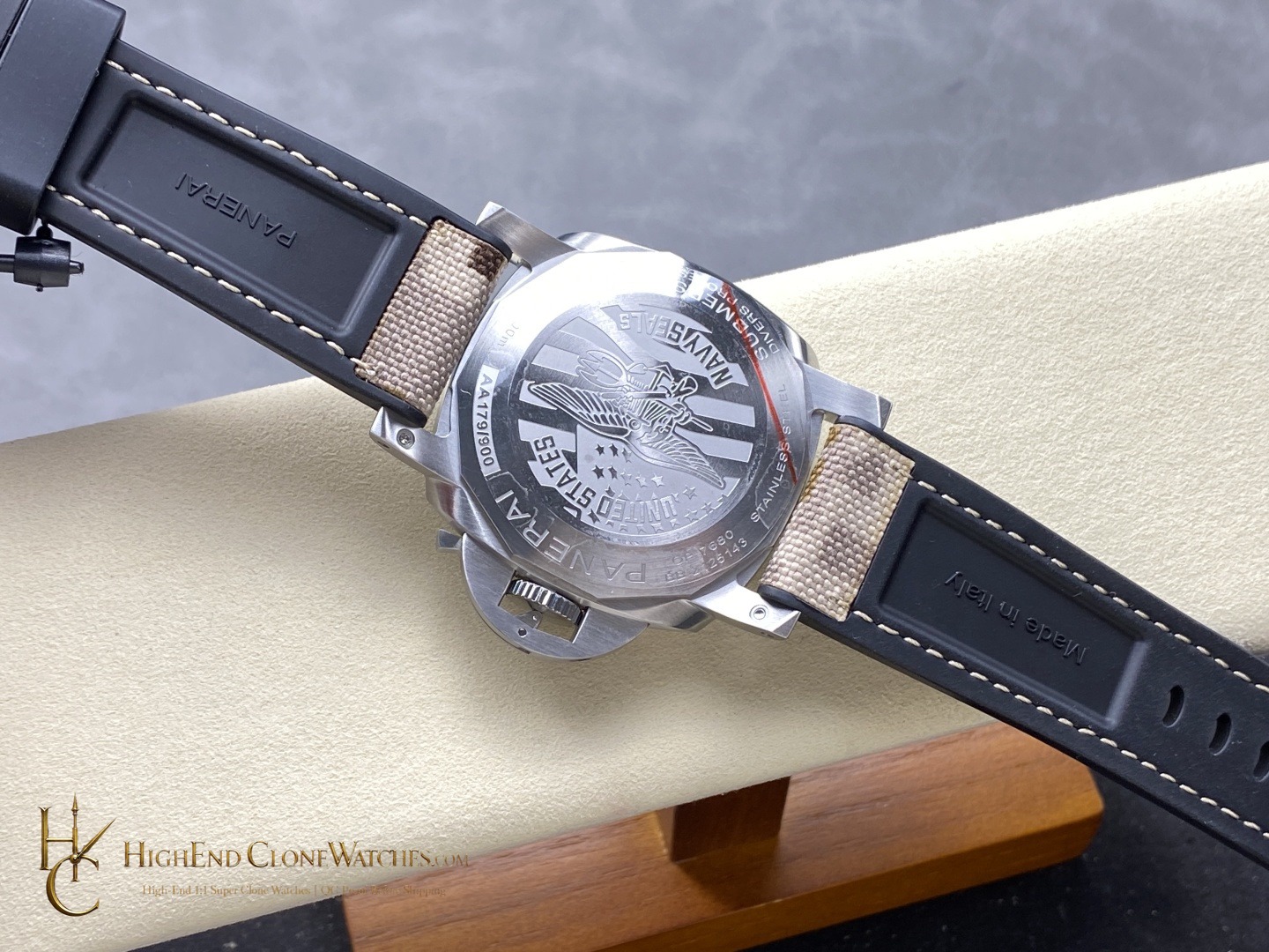 Panerai Submersible QuarantaQuattro Navy SEALs 44mm PAM01518 product view super clone watch