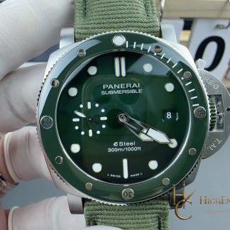 Panerai Submersible QuarantaQuattro Verde Smeraldo PAM01287 New version product view super clone watch