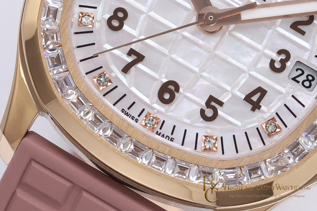 Patek Philippe Aquanaut 5072R-001 Rose Gold 35.6mm product view super clone watch - product view 5