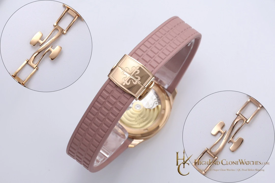 Patek Philippe Aquanaut 5072R-001 Rose Gold 35.6mm product view super clone watch - product view 9