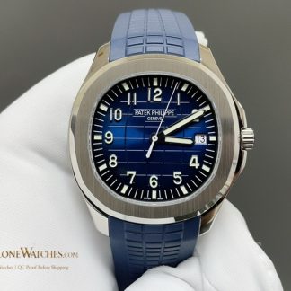Patek Philippe Aquanaut 5168G-001 Jumbo Blue 42mm product view super clone watch
