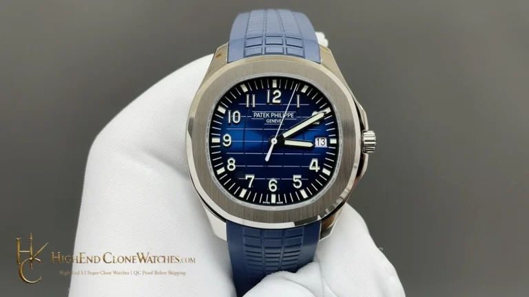 Patek Philippe Aquanaut 5168G-001 Jumbo Blue 42mm product view super clone watch