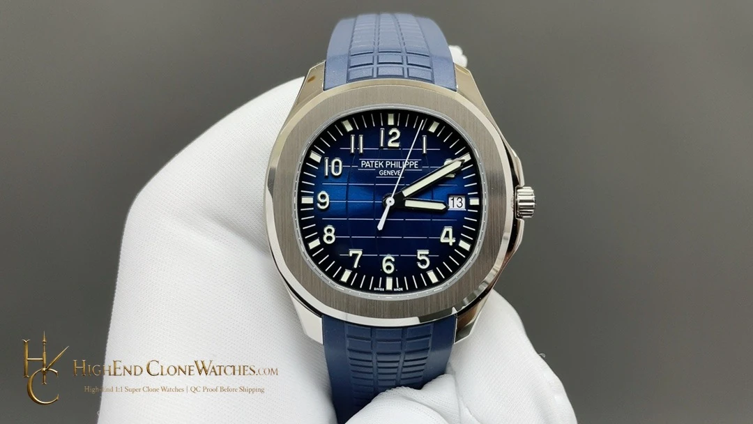 Patek Philippe Aquanaut 5168G-001 Jumbo Blue 42mm product view super clone watch - product view 1