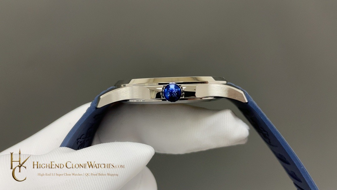 Patek Philippe Aquanaut 5168G-001 Jumbo Blue 42mm product view super clone watch