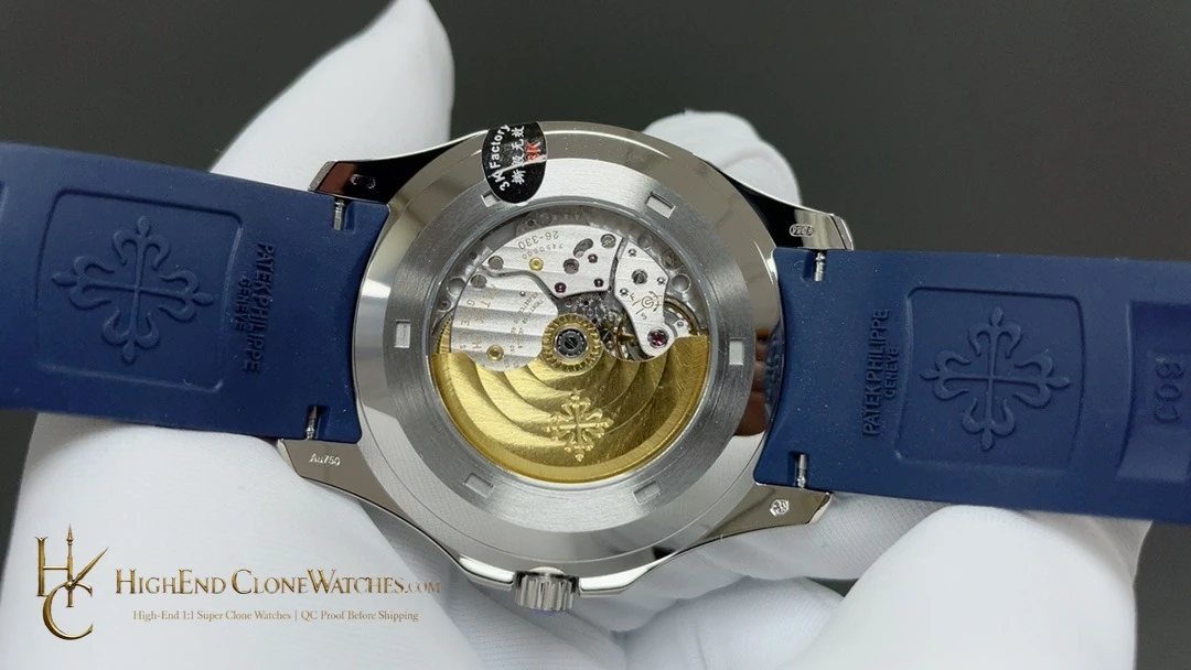 Patek Philippe Aquanaut 5168G-001 Jumbo Blue 42mm product view super clone watch - product view 5