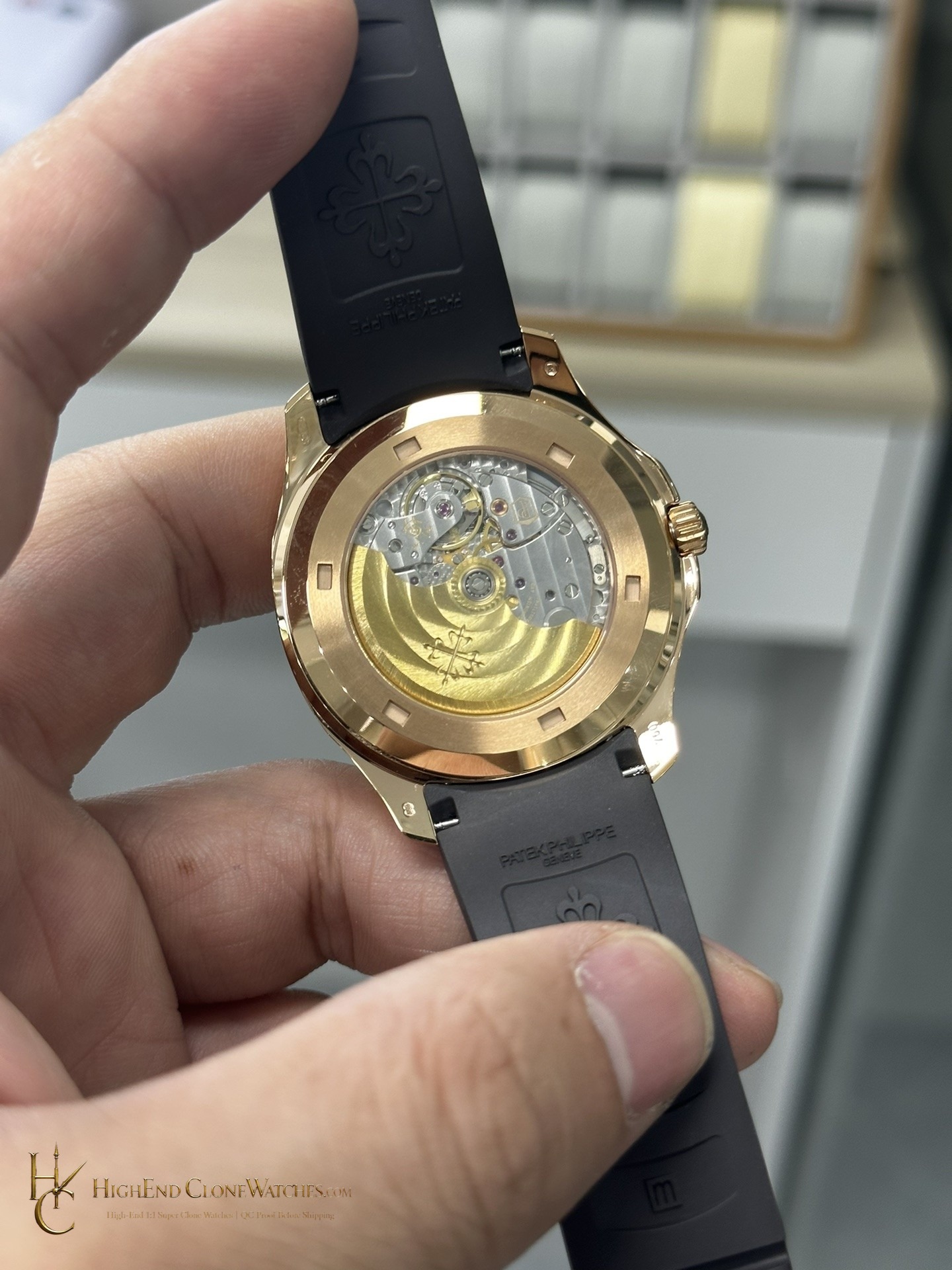 Patek Philippe Aquanaut Rose Gold 5167R-001 40.8mm product view super clone watch