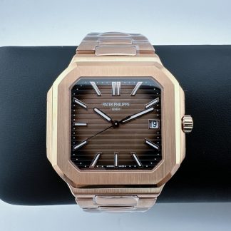 Patek Philippe Cubitus Rose Gold 7128/1R-001 Brown Dial product view super clone watch