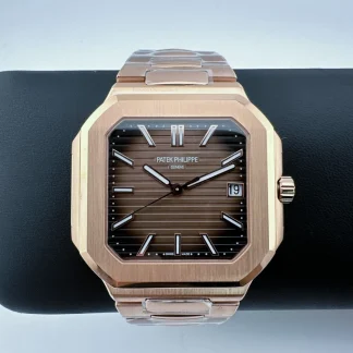 Patek Philippe Cubitus Rose Gold 7128/1R-001 Brown Dial product view super clone watch