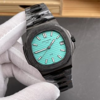Patek Philippe DiW Nautilus 5711 "BLACK GRAIL CELESTE" product view super clone watch