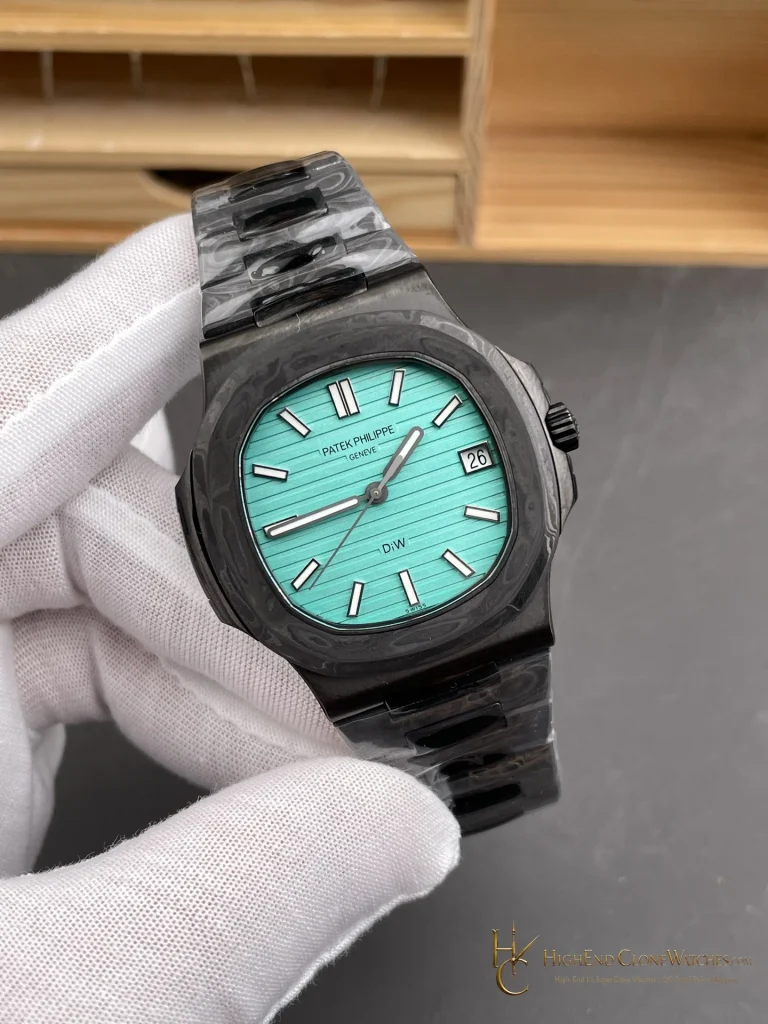 Patek Philippe DiW Nautilus 5711 "BLACK GRAIL CELESTE" product view super clone watch