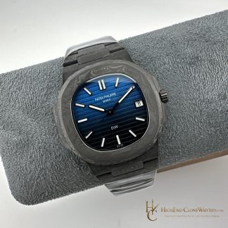 Patek Philippe DiW Nautilus angled dial view super clone watch
