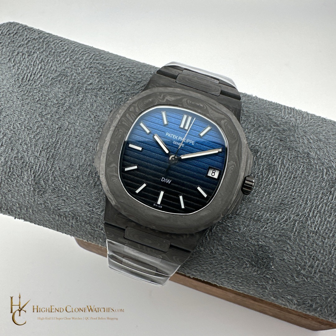 Patek Philippe DiW Nautilus side case profile super clone watch