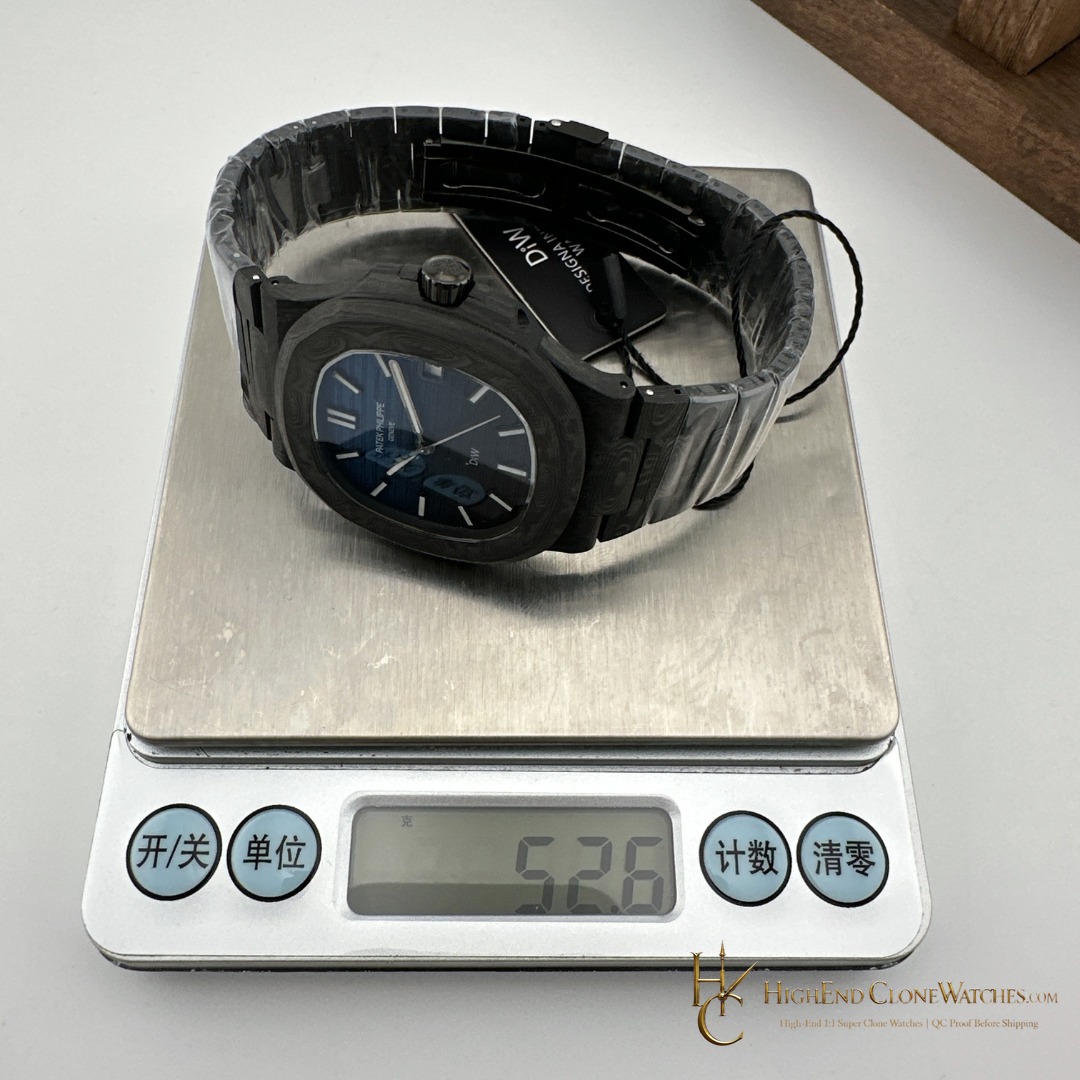 Patek Philippe DiW Nautilus 5711 BLACK GRAIL G-BLUE product view super clone watch