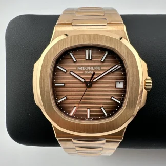 Patek Philippe Nautilus 5711 Brown Dial 18K Rose Gold product view super clone watch
