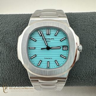 Patek Philippe Nautilus 5711 Tiffany & Co Blue Dial product view super clone watch