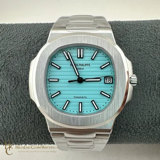 Patek Philippe Nautilus 5711 Tiffany & Co Blue Dial product view super clone watch