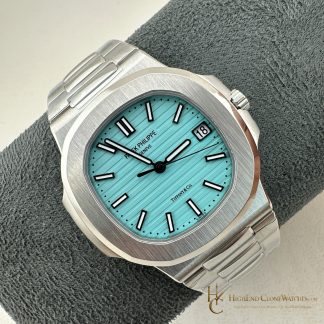 Patek Philippe Nautilus 5711 Tiffany & Co Blue Dial product view super clone watch