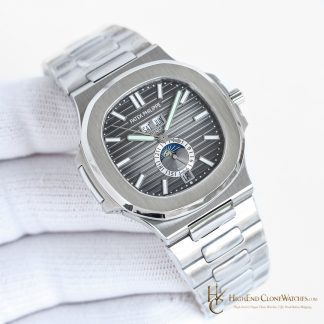 Patek Philippe Nautilus 5726 Annual Calendar Grey Dial product view super clone watch