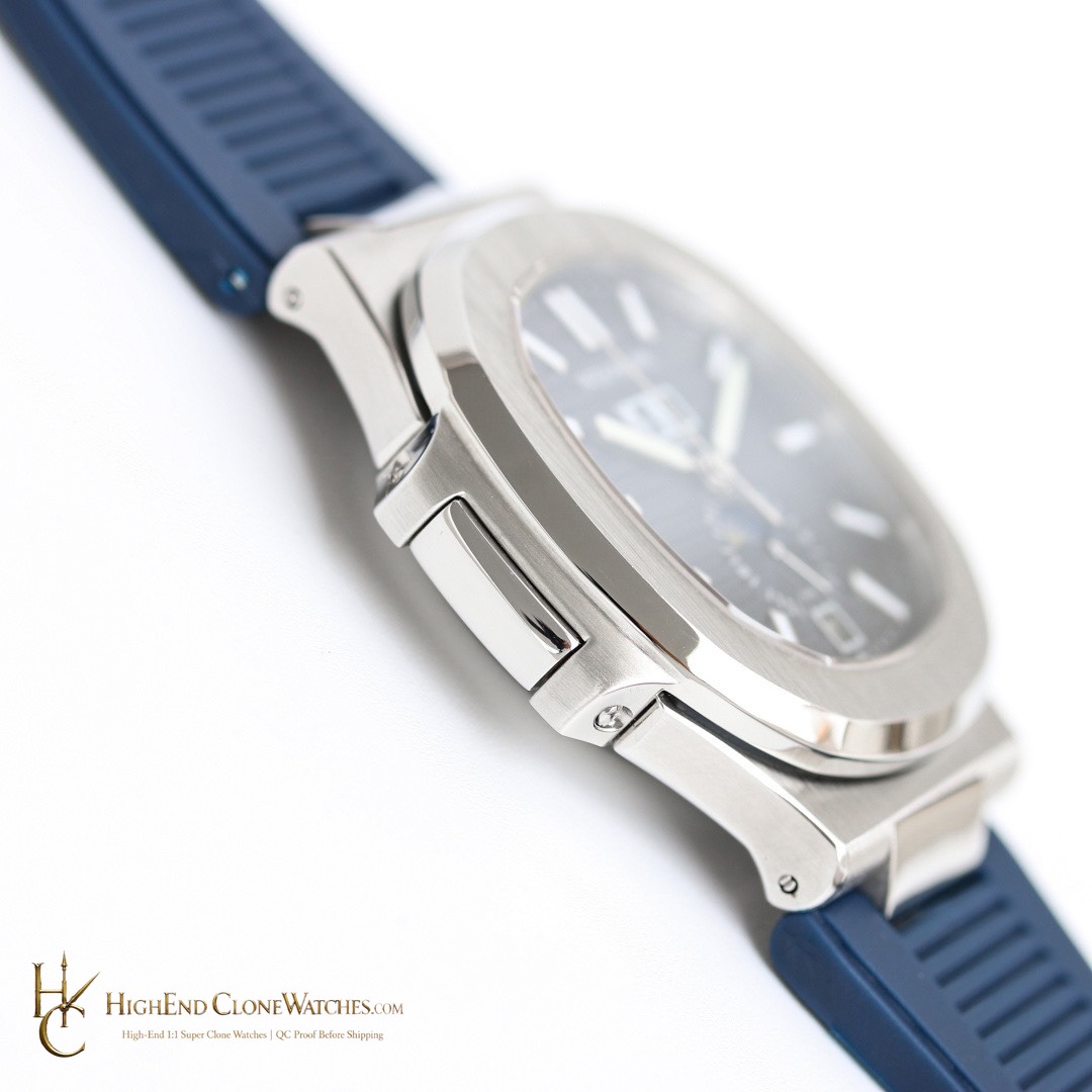 Patek Philippe Nautilus 5726 Blue Dial Blue Rubber Strap product view super clone watch