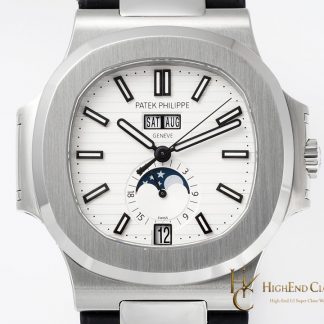 Patek Philippe Nautilus 5726 white patterned dial super clone watch
