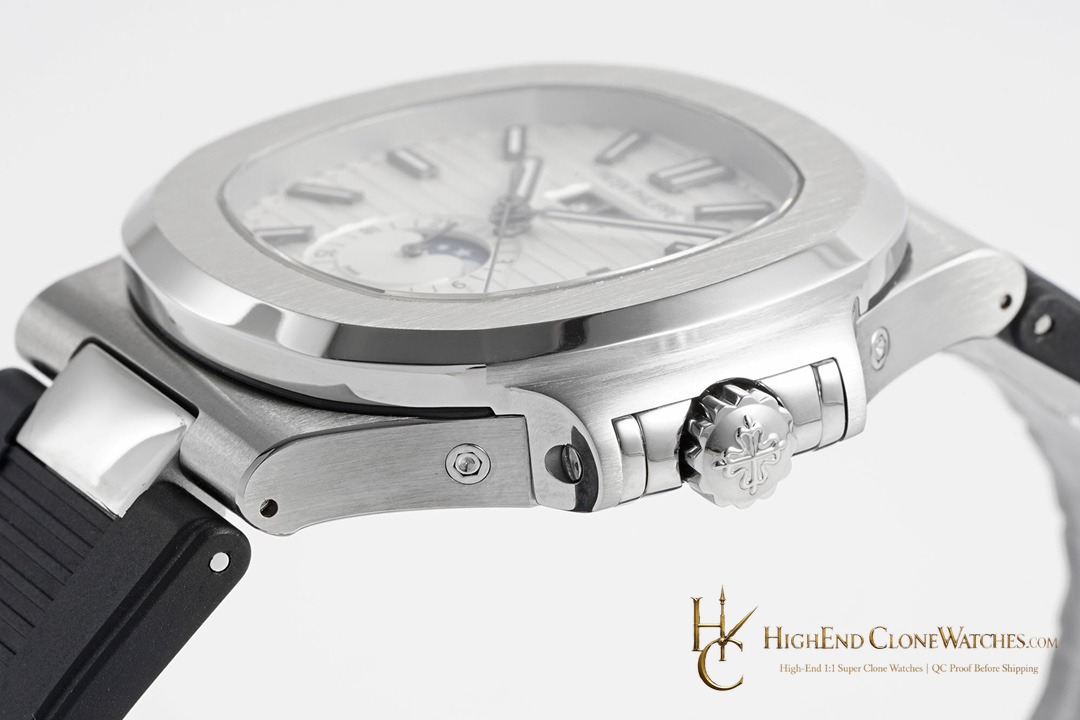 Patek Philippe Nautilus Annual Calendar 5726 side case profile super clone watch