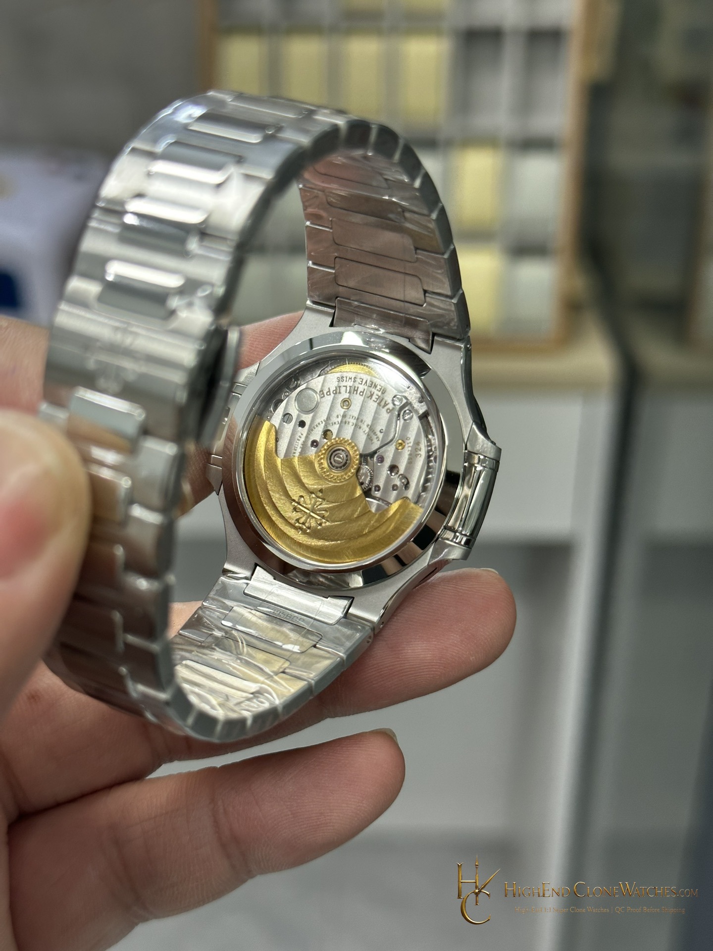 Patek Philippe Nautilus Blue Dial 7118/1A 35.2mm product view super clone watch
