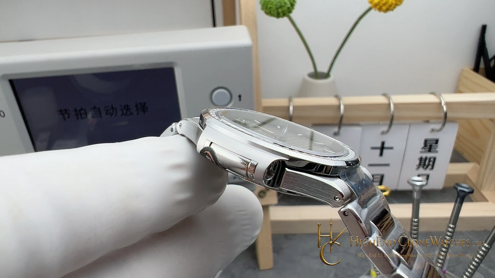 Patek Philippe Nautilus 7118 slim steel case profile super clone watch