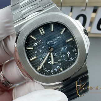 Patek Philippe Nautilus Moon Phase 5712 Blue Dial New Clasp product view super clone watch